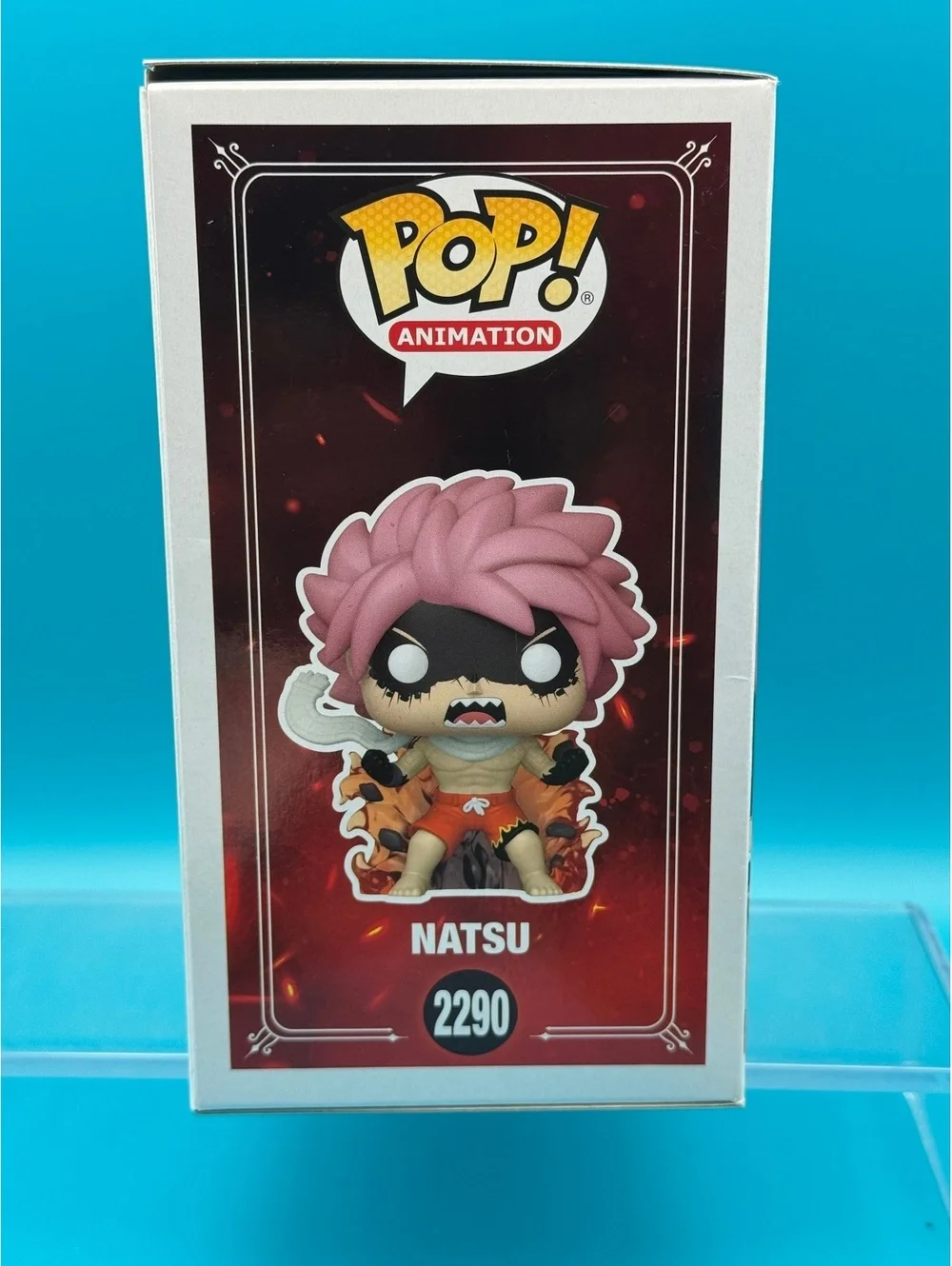 Todd Haberkorn Signed Natsu Fired up fairy tail Funko 2290 with MAS COA